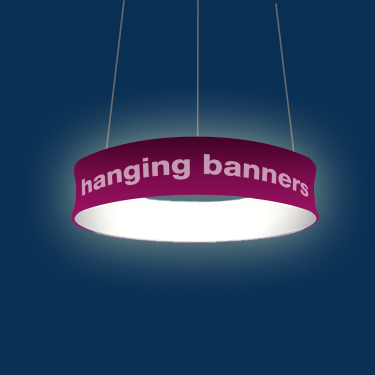 hanging banners